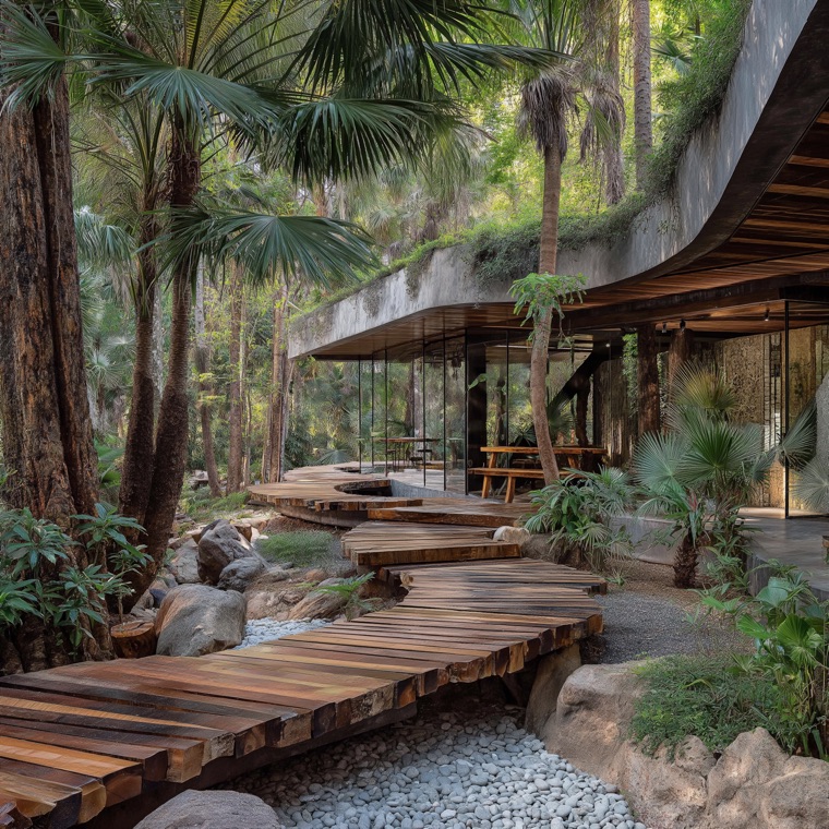 Nature walks and gardens